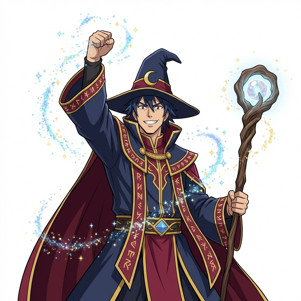 大魔法使いになった少年